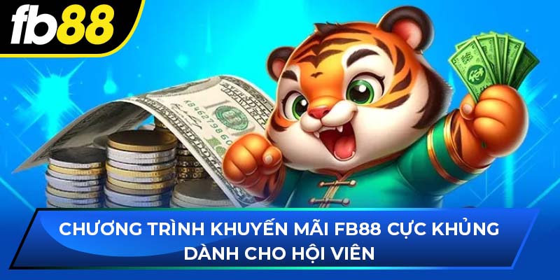 Chương trình khuyến mãi fb88 cực khủng dành cho hội viên